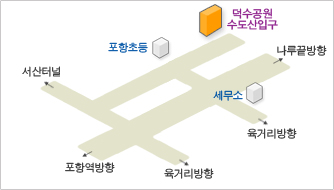 충혼탑 약도