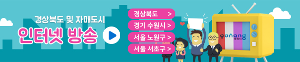 경상북도 및 자매도시 인터넷 방송